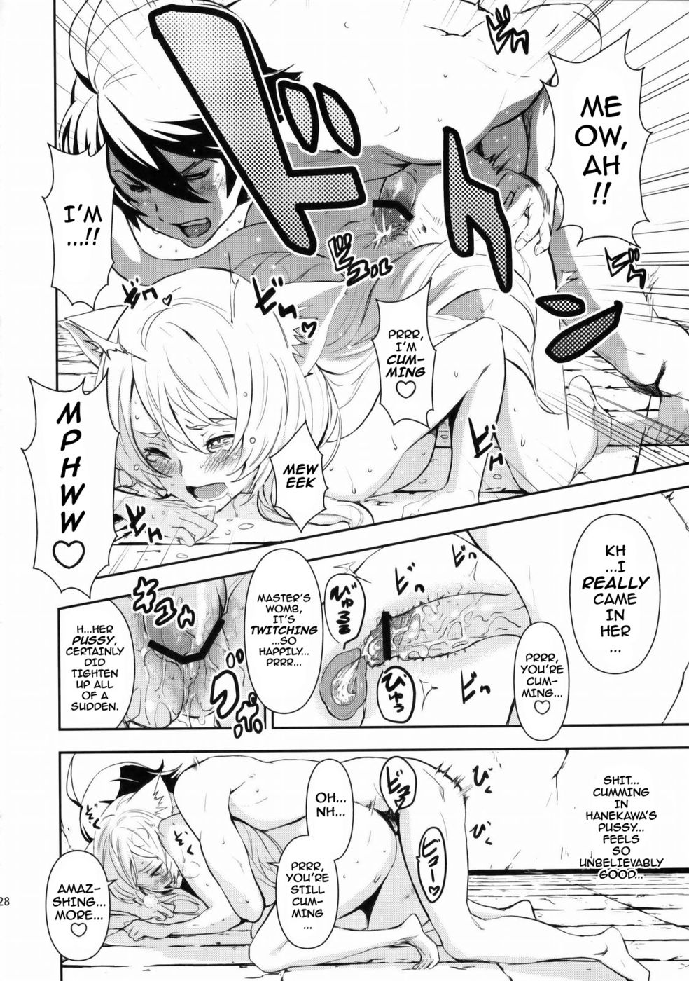 Hentai Manga Comic-Black & White-Read-28